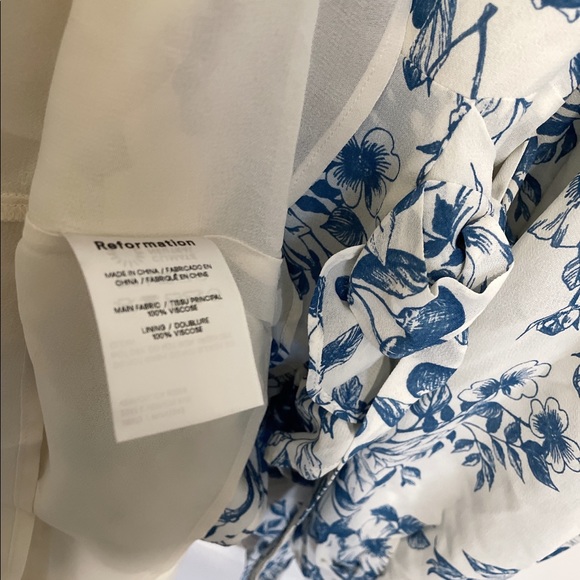 Reformation Cammi Dress Corsica💙 - Picture 6 of 6